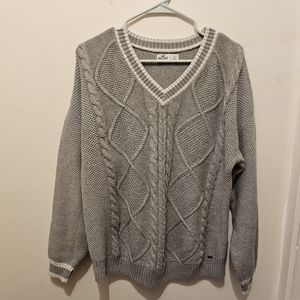 Hollister cable knit sweater